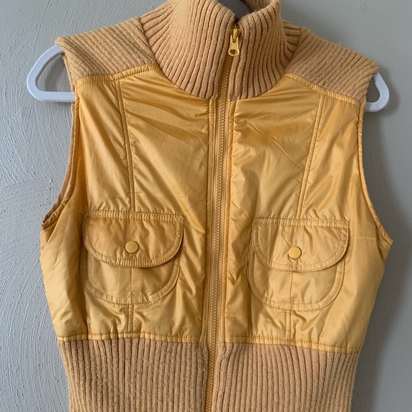 Ashley By 26 International Jackets & Blazers - Mustard Colored Vest